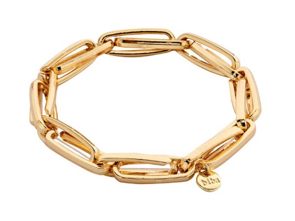 BIBA • Armband Trend | Oval | Gold Plattiert