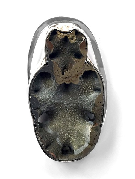 Steinanhänger • Pyrit-Ammonit