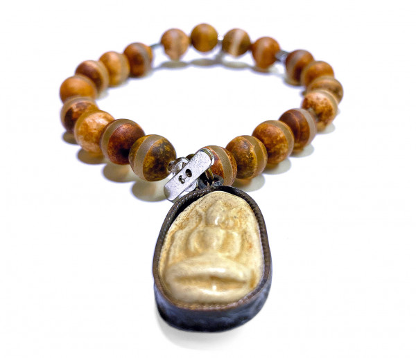 ICON Armband • Shanti Buddha1 | Agate