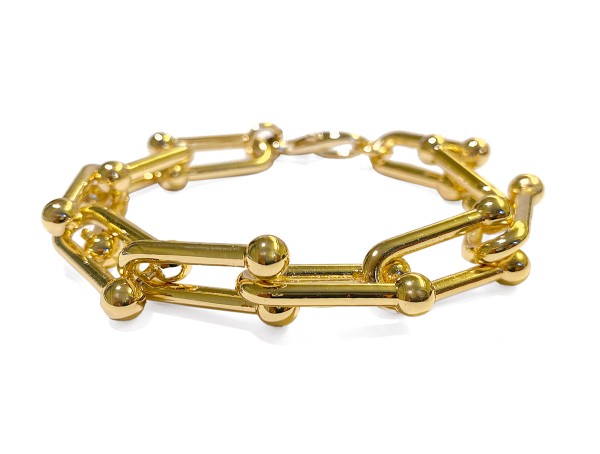 ICON Armband • Bracelet PINK | Gold Plattiert | Silver