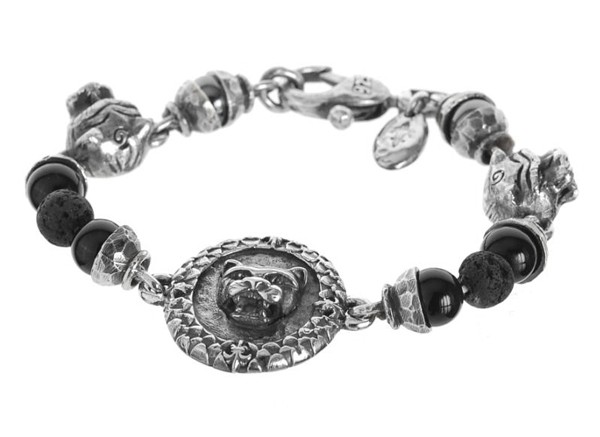 ELFCRAFT • Armband | Lion Coin & Lions & Karabiner